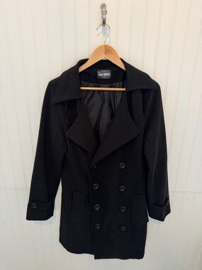 Flex Supply Men’s Classic Fleece Black Peacoat Size Medium